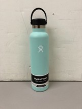 NWT Hydro Flask Stainless Steel 24oz Water Bottle w Standard Flex Cap - DEW - £19.10 GBP