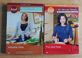 Lot of 2 Food Network 3-Disc DVD Box Sets Sealed Rachael Ray and Robin M... - £12.54 GBP