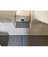 2008 Sugar Sand Calais Swim Step &amp; Cockpit Pad Boat EVA Teak Decking 1/4... - $683.85 CAD