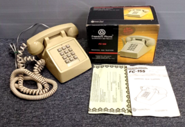Vintage Desk Phone Southwestern Bell Telecon Freedom Phone FC 155 w Box ... - £19.74 GBP