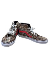 Vans Off The Wall Mens Brown Leopard Print High Top Sneakers 13 SKU 7211 - $46.74