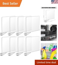 Versatile Acrylic Closet Separators - 8 Pack for Effortless Home Organiz... - $39.00
