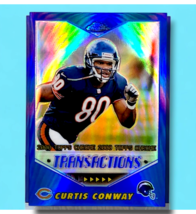 2000 Topps Chrome Curtis Conway #142 San Diego Chargers - £1.07 GBP