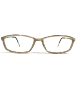 Lindberg Eyeglasses Frames 1035 AH02 Textured Beige Gold Rectangular 50-... - £164.25 GBP