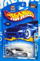 Hot Wheels 2003 Roll Patrol Series #172 40 Somethin&#39; White POLICE Interceptor - $3.00