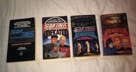 Star Trek: The Next Generation 4 pack paperback books Awesome - $14.62