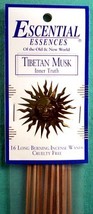 Tibetan Musk escential essences incense sticks 16 pack - £17.40 GBP