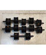 12 Quantity of Rubber Vibration Isolator Mounts 51mm OD 33mm Thick (12 Q... - $742.72 MXN