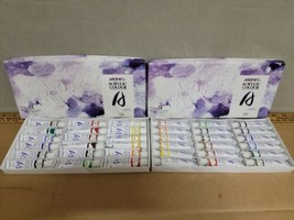Marie`s Acrylic Colour Shanghai set of 2  boxes 1 New 1 with 2 used colors  - £39.83 GBP