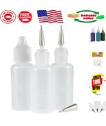 Stainless Steel Tip Squeeze Bottles - 15ml for Fluid Media &amp; Art Projects - $473.33 MXN