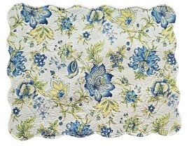 C and F ~ Floral & Striped ~ Standard Size 21" x 27" ~ Cotton Pillow Sham - $28.05