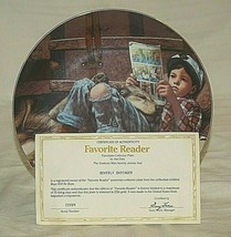 Favorite Reader Collector Plate Boys Will Be Boys Jim Daly Danbury Mint ... - £23.73 GBP