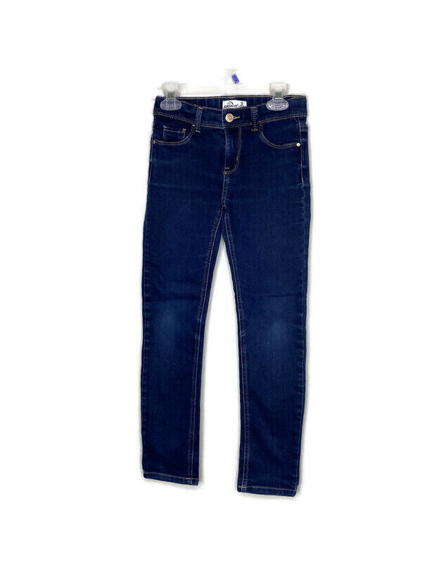 Jordache Girls Size 10 Dark Wash Skinny Jeans Adjustable Waist - $9.46