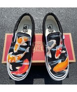 Koi Pond - Black Slip On Vans - Men&#39;s And Women&#39;s Shoes - $169.00