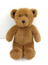 Build a Bear Dark Brown Plush Teddy Bear Chocolate Color w/ Black Ears 15&quot; - £18.21 GBP