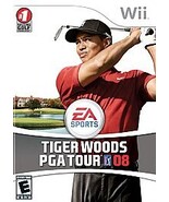 Tiger Woods PGA Tour 08 (Nintendo Wii, 2007) in original box with manual - $6.92