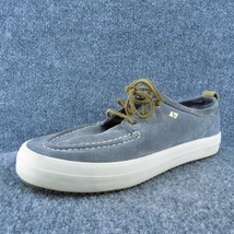 SPERRY  Women Sneaker Shoes Blue Leather Lace Up Size 11 Medium - £23.25 GBP