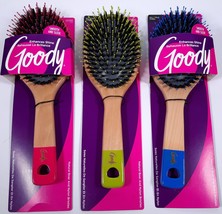 Goody Sleek & Smooth Natural  Bristle & Nylon Bristle Hair Brush 11218 - £11.94 GBP