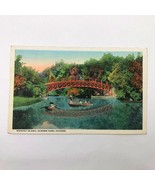 Vintage Postcard Wooded Island Jackson Park Chicago 3.5 x 5 inches - $68.23 MXN