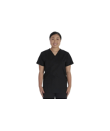 Vital Threads Men and Women V-Neck Top Scrub, Black Size XS - $309.96 MXN