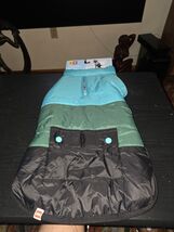 LEGO Dog/Cat Color Block Puffer WINTER WARM COAT (MED) JACKET Medium Gre... - $10.35