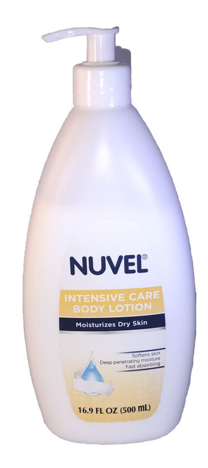 SHIP24H-Nuvel Intensive Care Body Lotion Moisturizes Dry Skin New 16.9 Oz Bottle