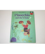 Walt Disney&#39;s Pinocchio &amp; the Whale by Walt Disney Productions (1977, Ha... - $179.16 MXN