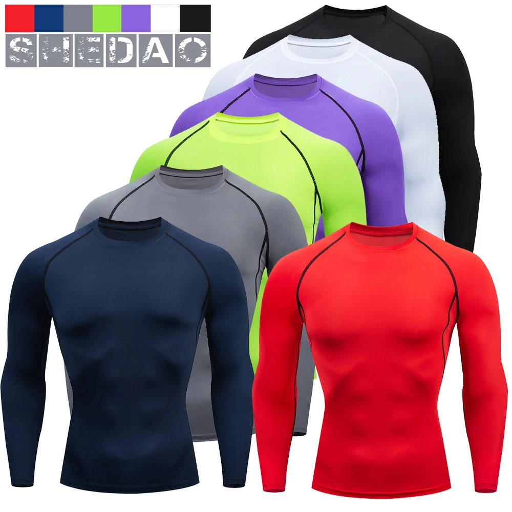 Sporting Men&#39;s Compression Sportingswear Suit GYM Tight Clothes A Sets Workout J - £30.54 GBP
