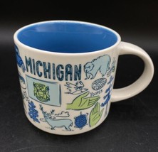 Starbucks Been Here 2018 Collection Michigan Coffee Mug Cup BWB18 - £21.82 GBP