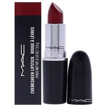 MAC Cremesheen Lipstick - Brave Red Lipstick Women 0.1 oz - £20.23 GBP