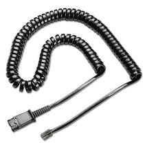 Plantronics Amplifier Coil Cord to QD Modular Plug, 26716-01 - $1,406.88 MXN