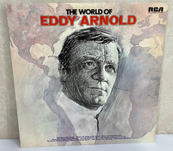 The World of Eddy Arnold RCA 12&quot; Vintage Vinyl LP Record - £9.00 GBP