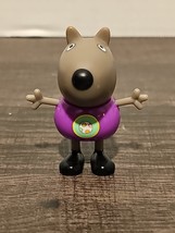 Peppa Pig Danny The Dog Purple SOCCER Shirt Dark Gray 3&quot; Figure Jazzwares - €37,19 EUR