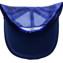 World&#39;s Best Boss Trucker Hat mesh hat snapback hat Royal Blue New adjustable - £12.65 GBP