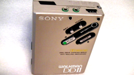 Restored Vintage Sony Walkman Cassette Player WM-DD Ii, Works Very Well - £467.88 GBP