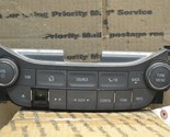2013-2016 Chevy Malibu Audio Radio Control 22881000 Panel  635-11f7 - £7.85 GBP