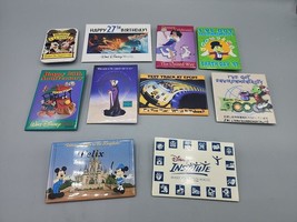 Disney Vintage Lot of 10 Pins Square And Rectangle Anniversary Institute &amp; More - $17.31