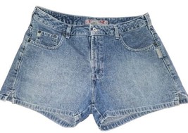 Silver Jeans Co Shorts Women&#39;s 32 Mid Rise Waist Denim Grat Condition Blue - £15.27 GBP