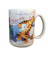 Winnie The Pooh Tigger Piglet Eyore Snow Day Mug Coffee Cup Disney - £10.20 GBP
