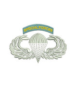 Special Forces AIRBORNE Jump Wings Parachutist Embroidered Polo Shirt - $549.40 MXN+
