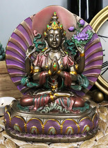 Small Buddha Bodhisattva Avalokiteshvara Guanyin in Prayer Meditation Figurine - £32.62 GBP