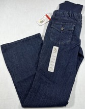 THREE SEASONS Jeans Pants Women&#39;s Size XS Small Maternity Blue Denim Inseam 31&quot; - £11.81 GBP