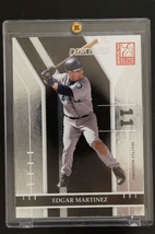 EDGAR MARTINEZ 2004 Baseball Card Donruss Elite #56 Seattle Mariners - £3.65 GBP