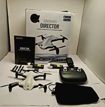 Protocol Director Foldable Drone with Live Streaming HD Camera &amp; App - £31.93 GBP