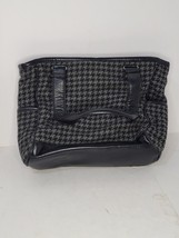 THIRTY-ONE BLACK &amp; GRAY HOUNDSTOOTH PURSE/CROSSBODY - $17.41