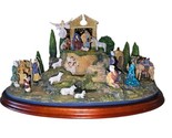 Danbury Mint The Nativity Large Christmas Display Set - $52.25