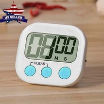 Portable Study Work Timer Kitchen Cooking Loud Alarm Magnetic Digital Timer - £12.67 GBP