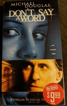 Don&#39;t Say a Word (VHS, 2002) - £7.11 GBP