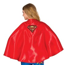 Rubie&#39;s - Supergirl Cape - Adult Costume Accessory - Red- One Size - Halloween - £12.01 GBP