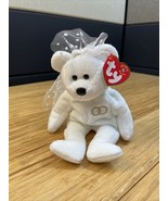 Ty Beanie Baby Mrs. the Bear P.V.C. Pellets Errors Wedding Marriage KG - $282.73 MXN